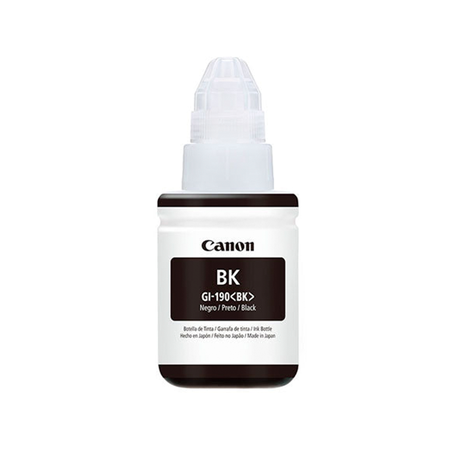 Tinta de impresora Canon PIXMA GI-190 Negro 135 ML