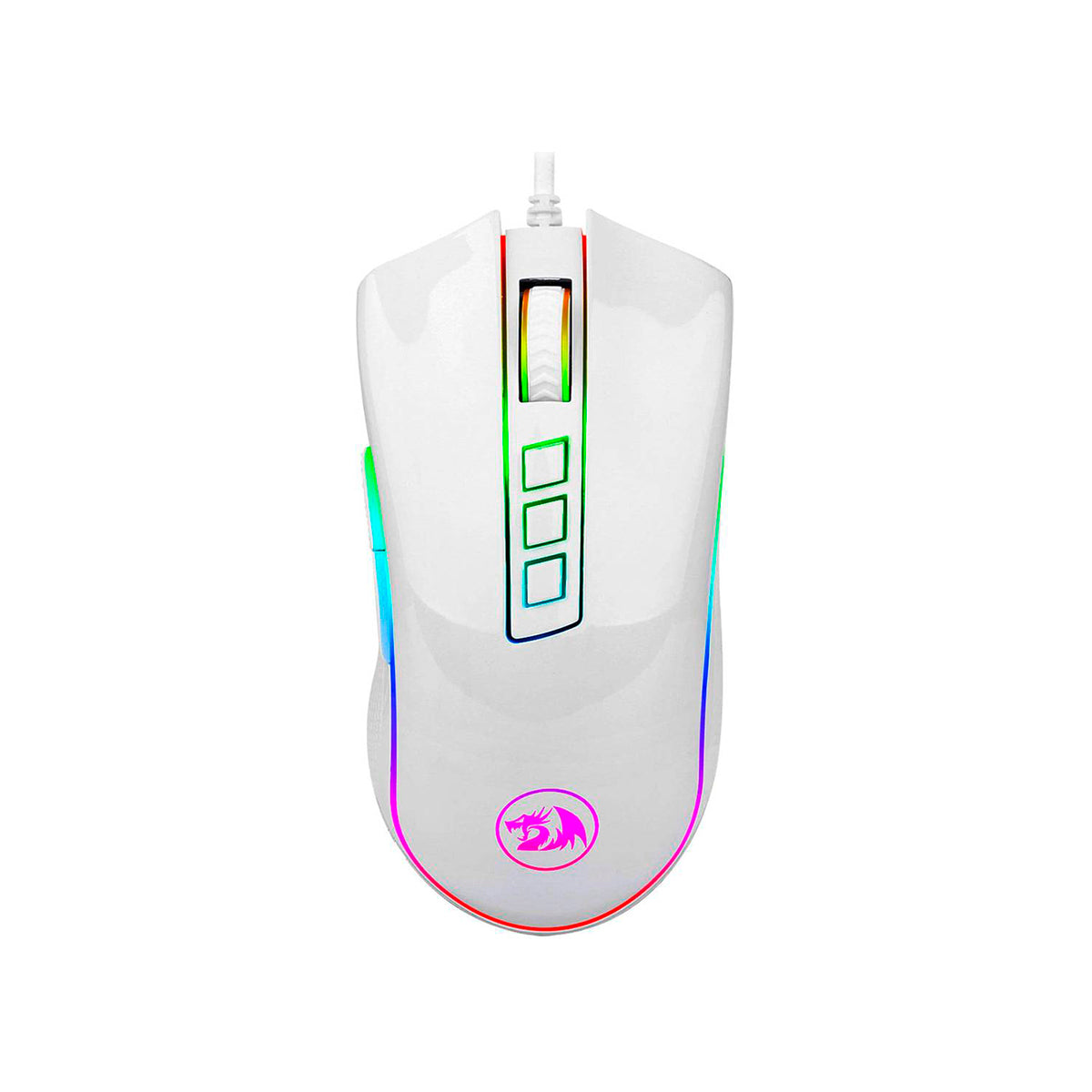 Mouse Gamer Redragon Cobra 8 Botones 10000DPI RGB [ M711W ]