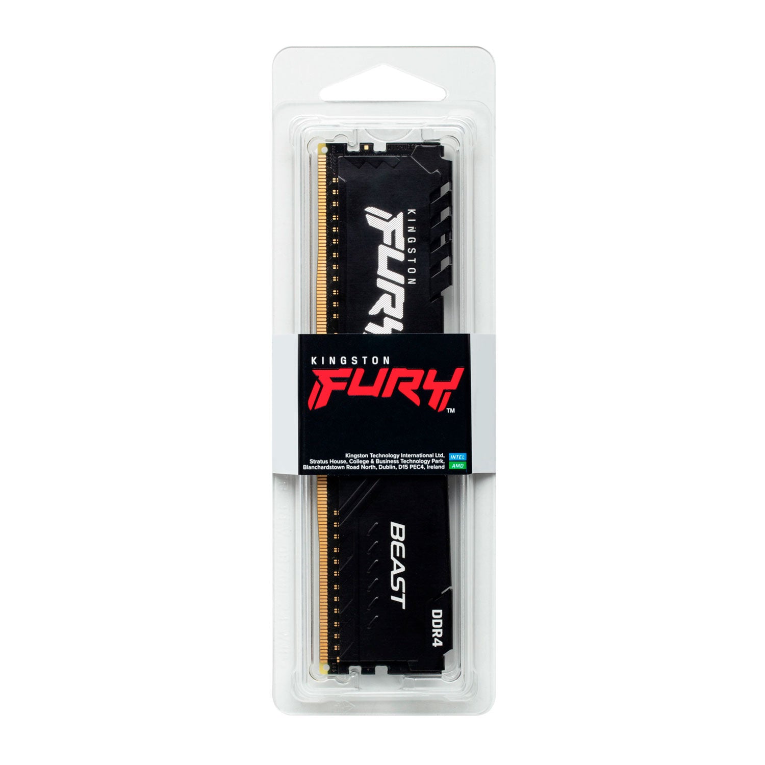 Memoria Ram PC DDR4 16GB Kingston Fury Beast KF430C15BB1/16 | Lifemax