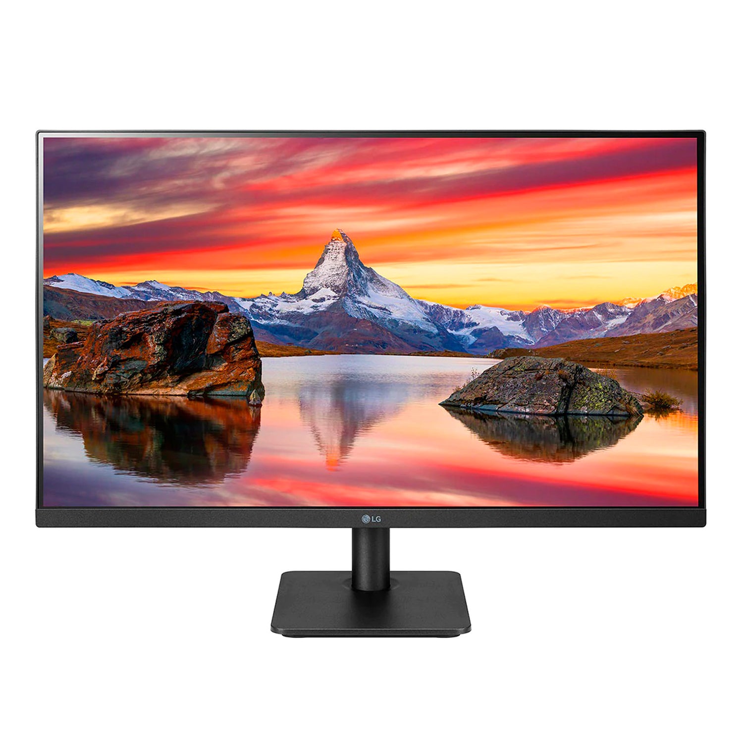 Monitor Plano LG 27in Full HD Panel IPS 75hz 5ms HDMI VGA FreeSync Montaje Vesa [ 27MP400-B ]