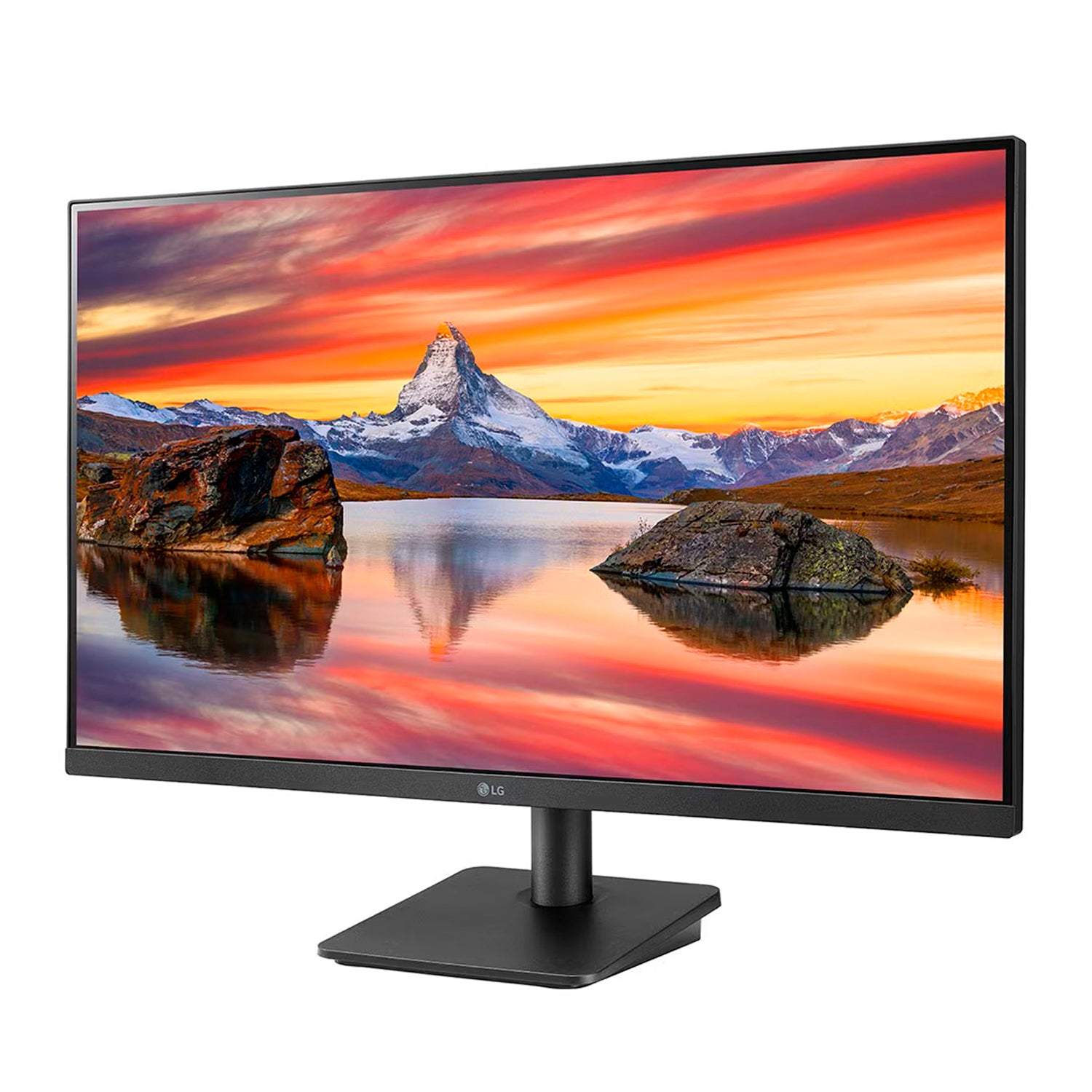 Monitor Plano LG 27in Full HD Panel IPS 75hz 5ms HDMI VGA FreeSync Montaje Vesa [ 27MP400-B ]