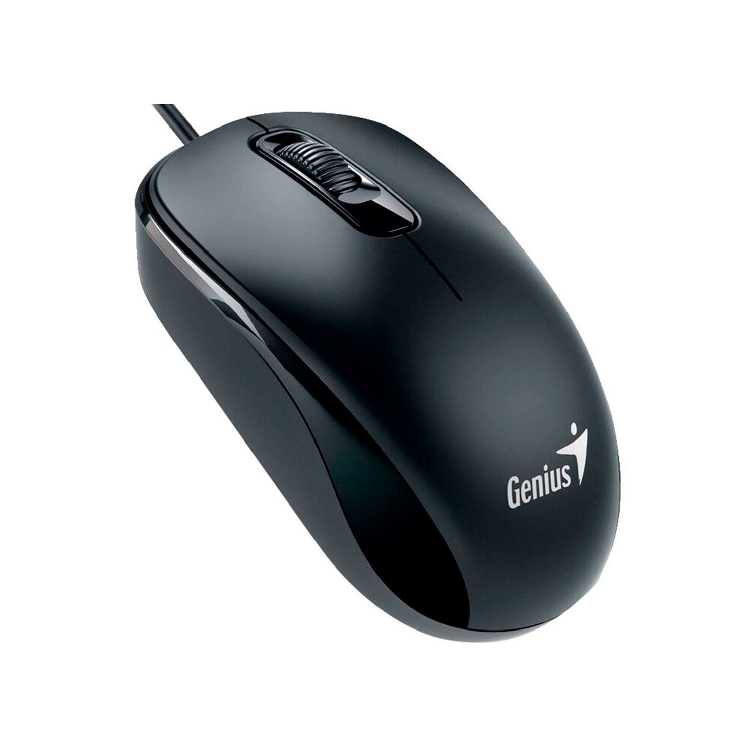 Mouse Genius Dx-110 Usb Optico 3 Botones Ambidiestro Negro