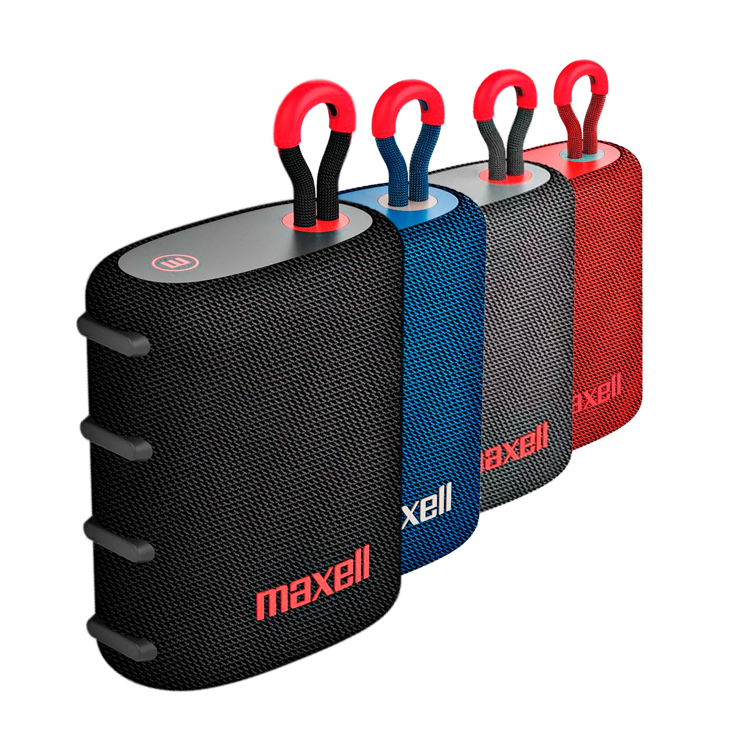 Parlante Portatil Maxell Nomad Bluetooth 5.2 TWS RMS 5W Duracion Bateria 15h Resistente al Agua IPX5