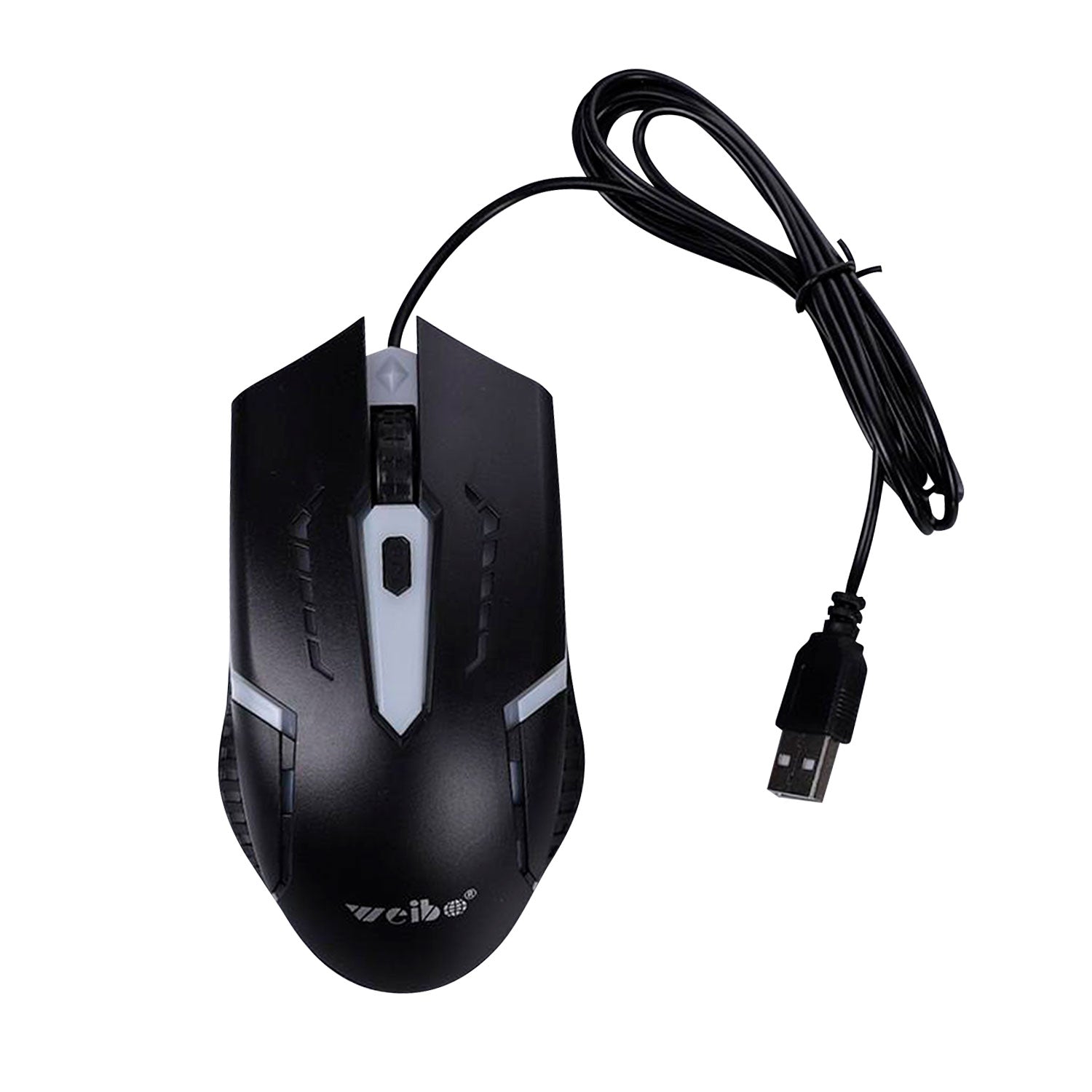 Mouse Gamers M-39 weibo glowing RGB Ergonómico Desing