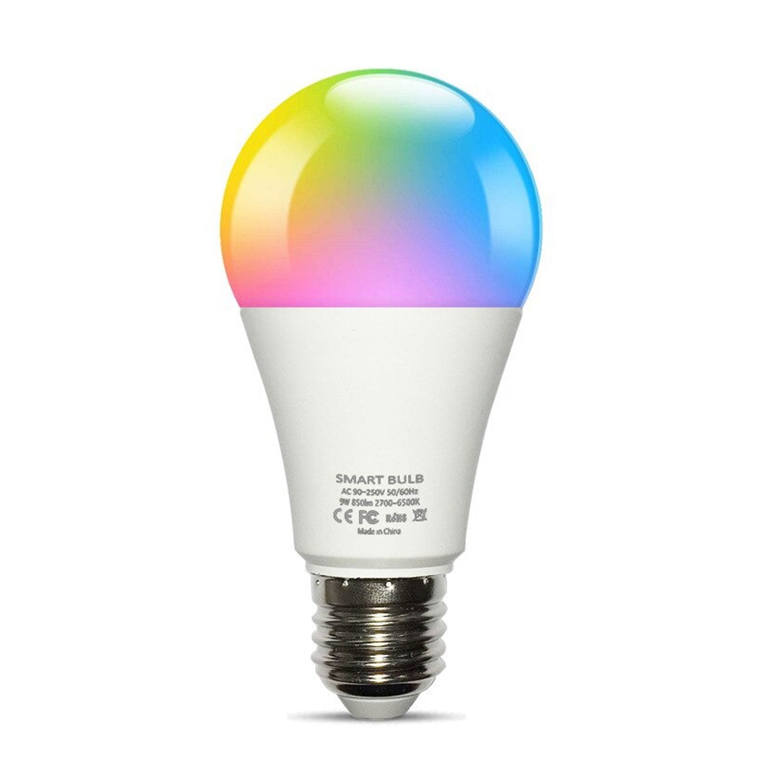 Ampolleta Smart Bulb Wifi RGB Voice Control Alexa Google | Lifemax