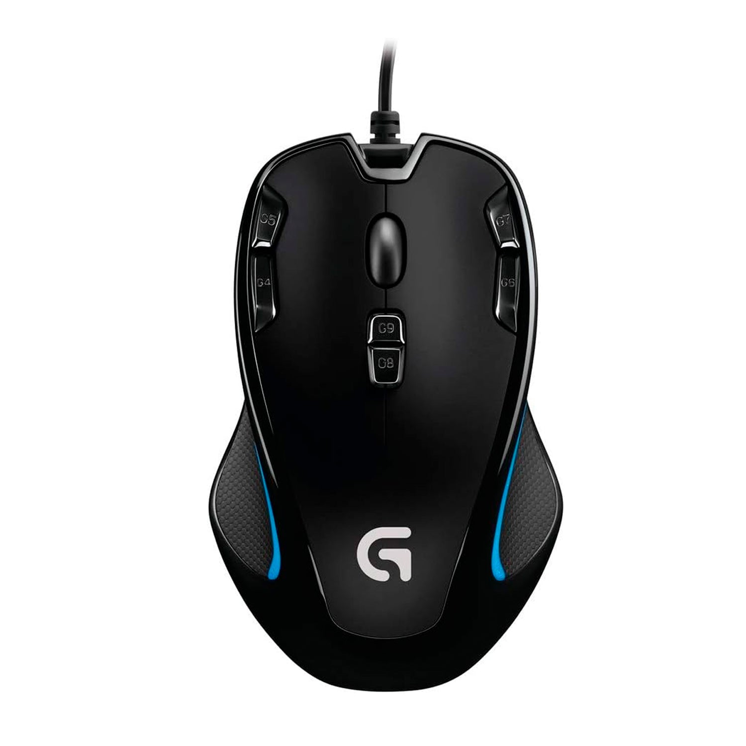 Mouse Gamer USB Logitech G300S Iluminacion Programable Sensor 200-2500dpi Velocidad 1ms 9 Botones