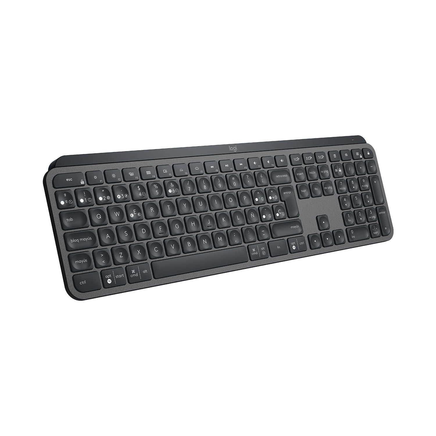 Teclado MX Keys Bluetooth Logitech Iluminado [ 920-009296 ]