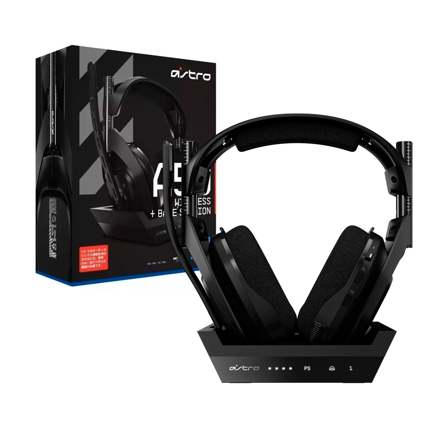 Audifono Inalambrico Logitech Astro A50 Recargable + Base de Carga PS5 / PS4 / PC / Mac Dolby Audio