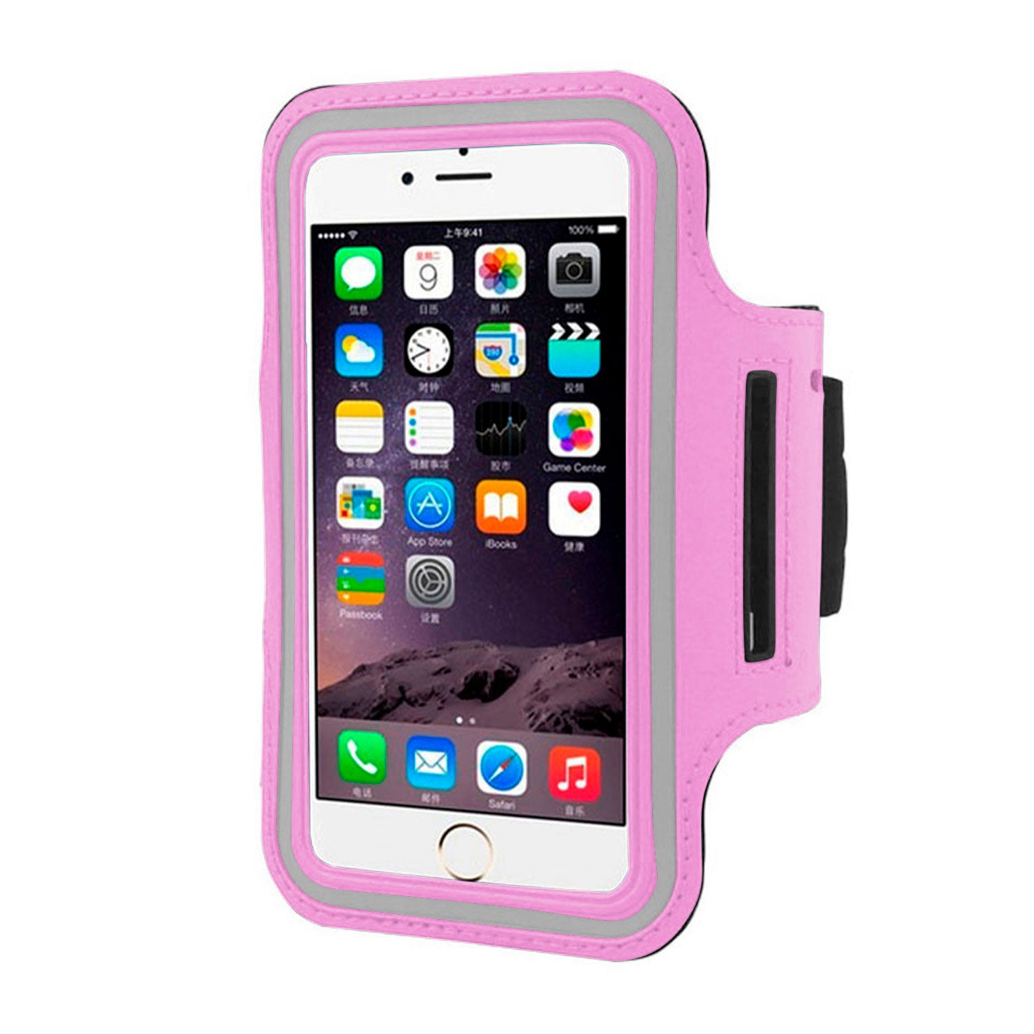 Brazalete Deportivo Impermeable Porta Celular Brazo Rosado | Lifemax