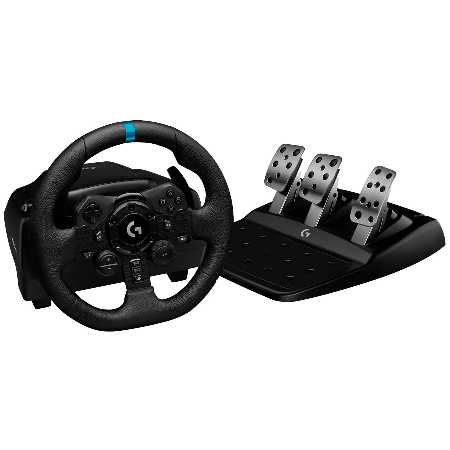 Volante Logitech G923 Trueforce + Pedales para PS5/PS4/PC