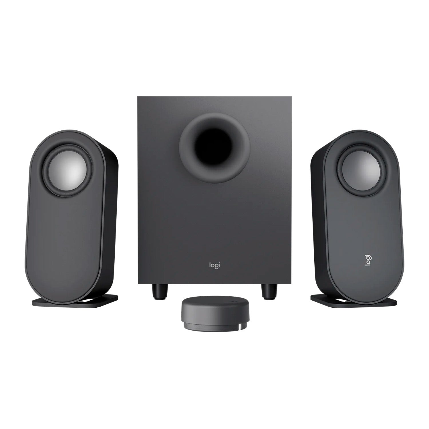 Parlantes y Subwoofer Logitech Z407 80W Bluetooth 5.0 Control Inalámbrico Múltiples Entradas