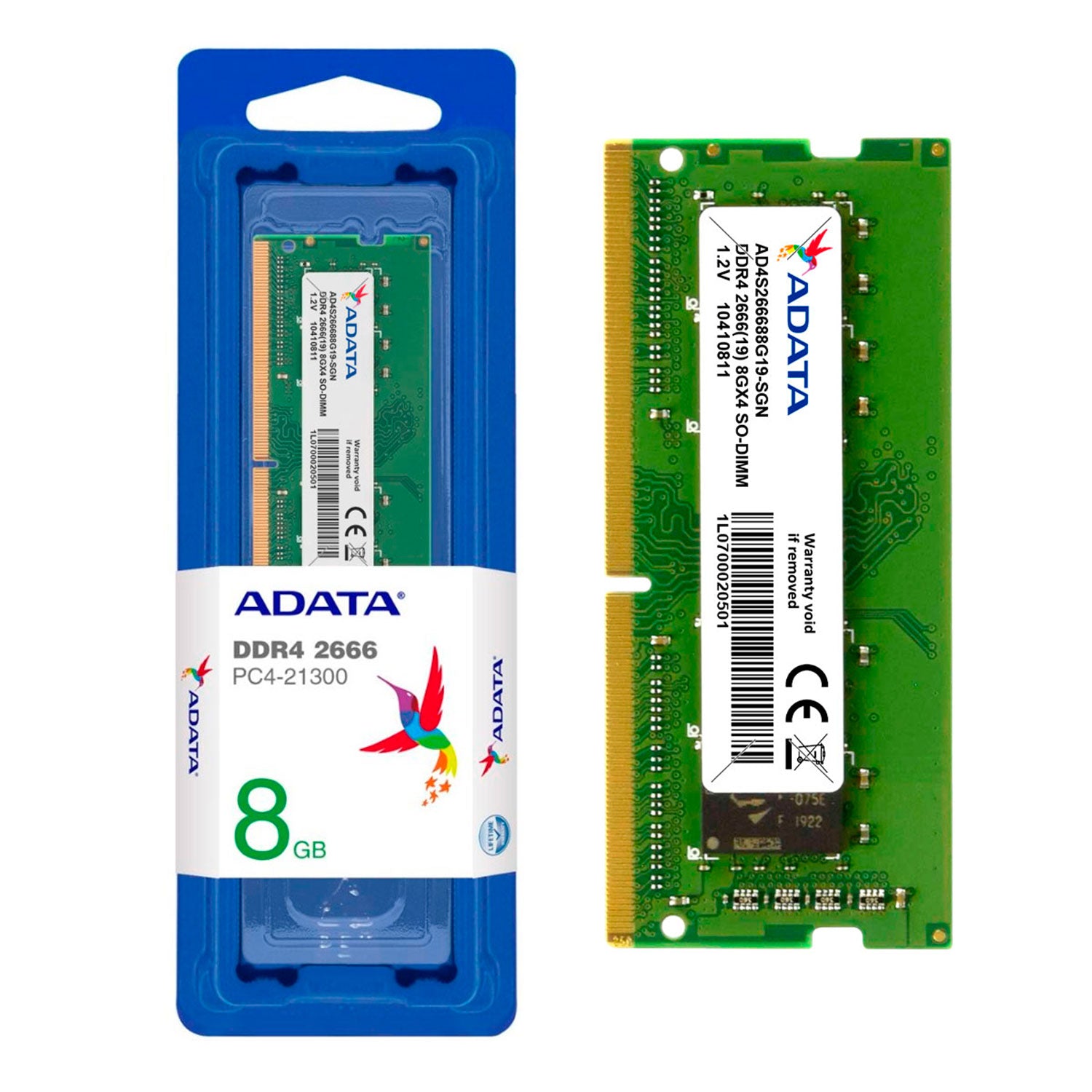 Memoria Ram Adata 8gb Ddr4 2666mhz Sodimm | Lifemax