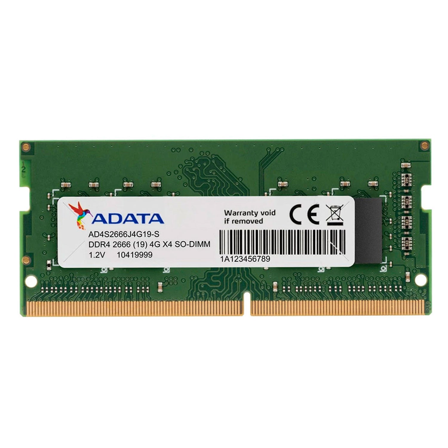 Memoria Ram Notebook Ddr4 4gb 2666mhz Adata So-dimm | Lifemax