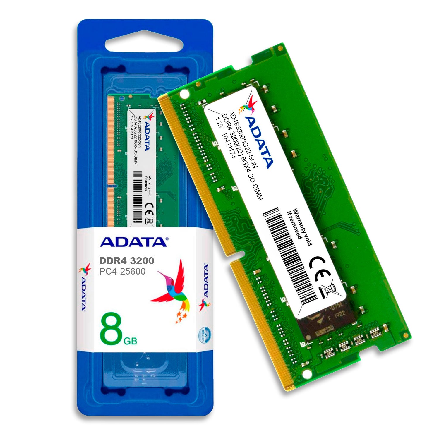 Memoria Ram Notebook DDR4 8GB Adata SO-DIMM AD4S32008G22-SGN | Lifemax