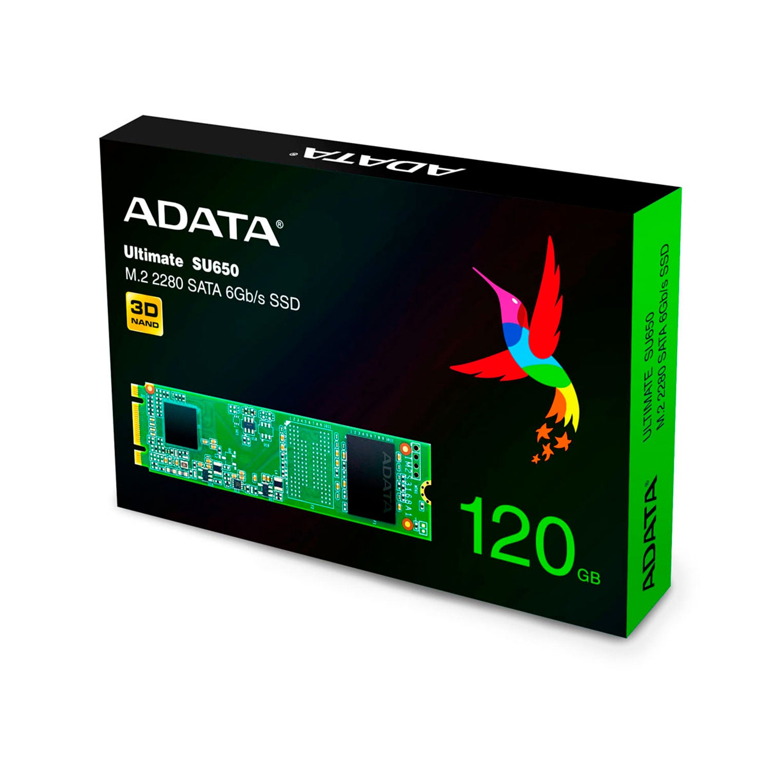 Disco Solido Interno Adata M.2 120gb ASU650NS38-120GT-C | Lifemax