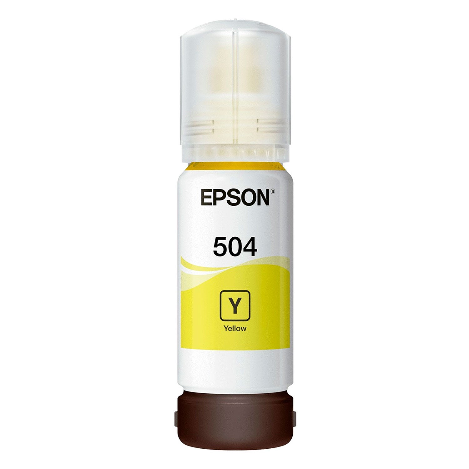 Tinta Botella Epson T504 70ml Ecotank Amarillo C13T03N42A