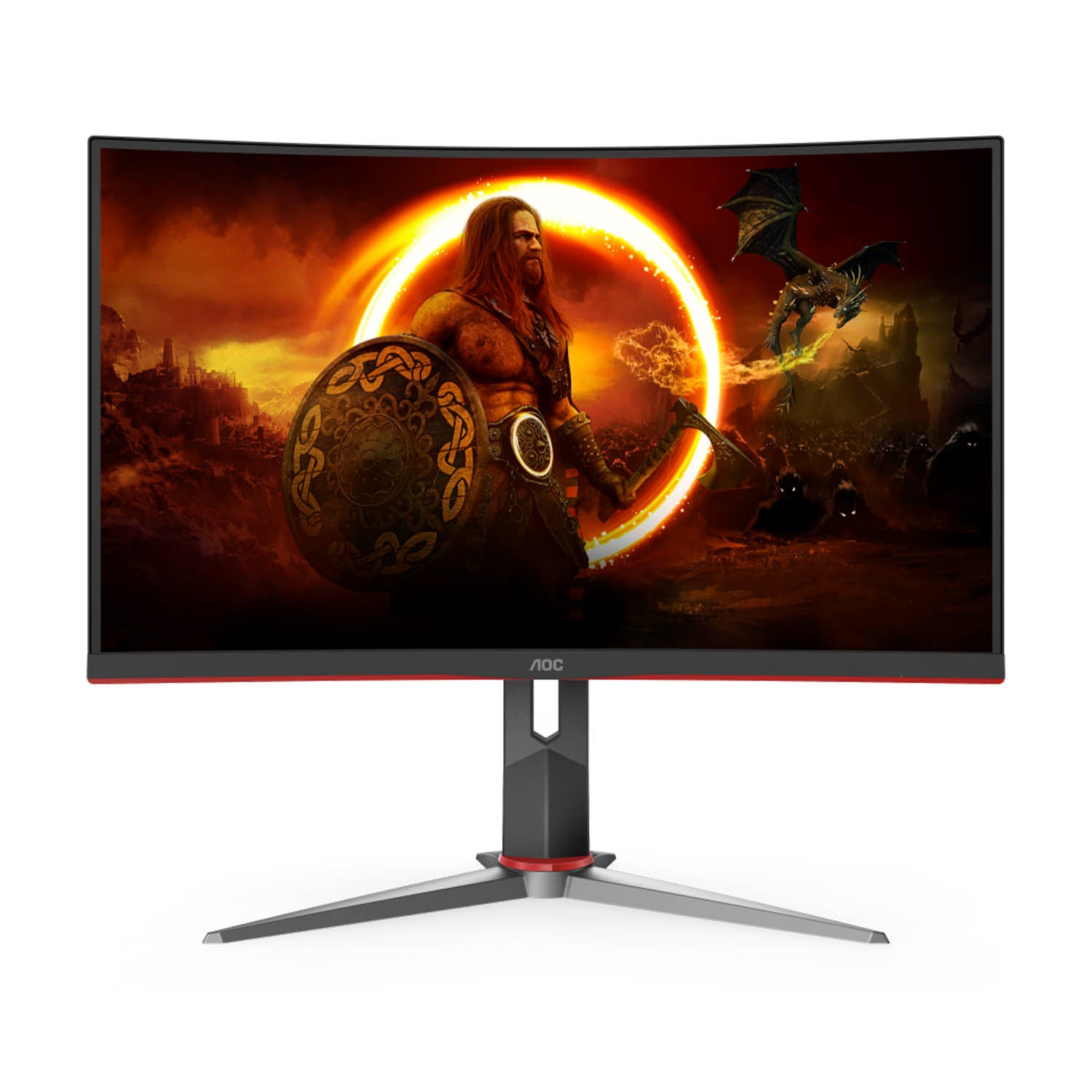 Monitor Gamer Curvo AOC C27G2Z 27in Full HD VA 240Hz 0.5ms DisplayPort 1.4 FreeSync Premium