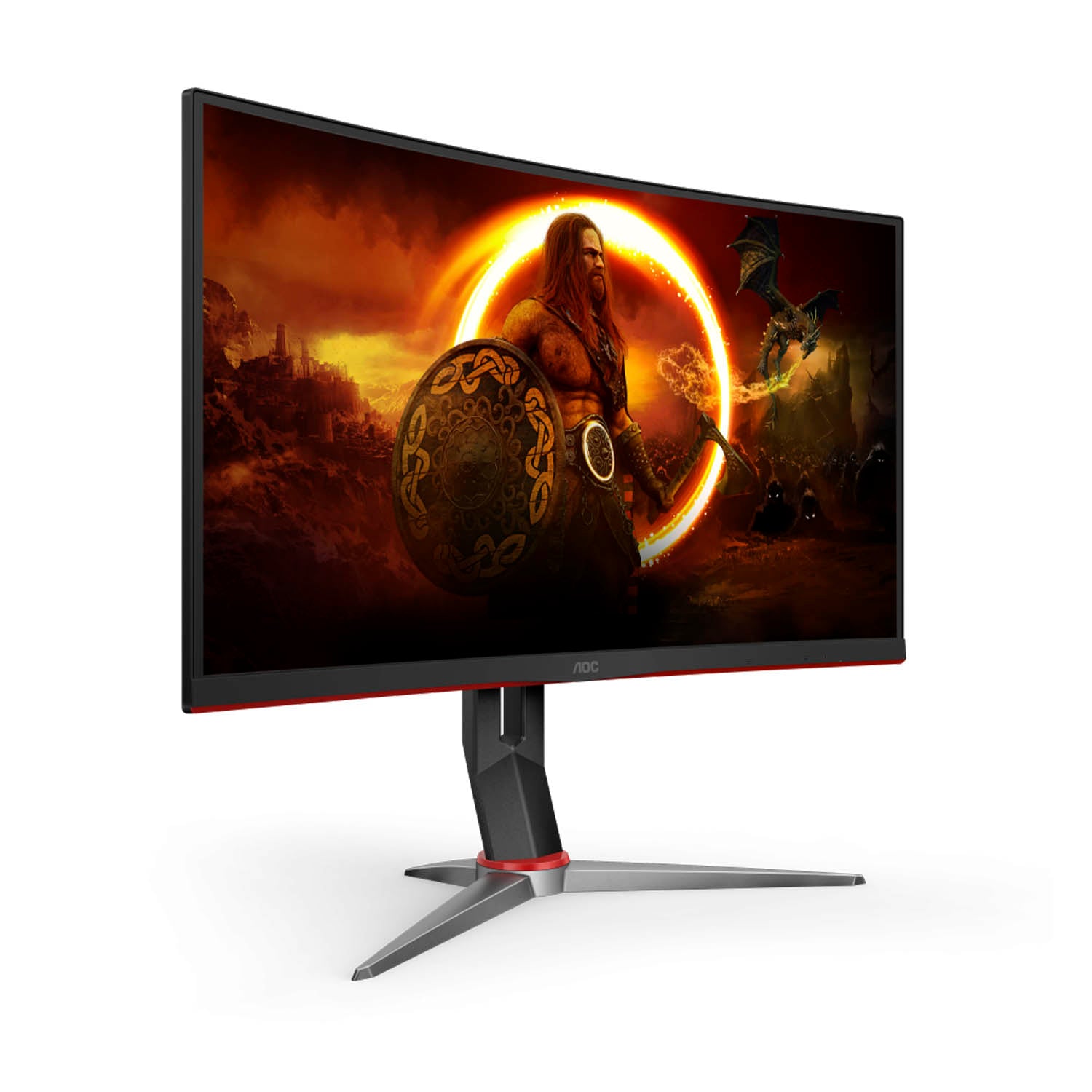 Monitor Gamer Curvo AOC C27G2Z 27in Full HD VA 240Hz 0.5ms DisplayPort 1.4 FreeSync Premium