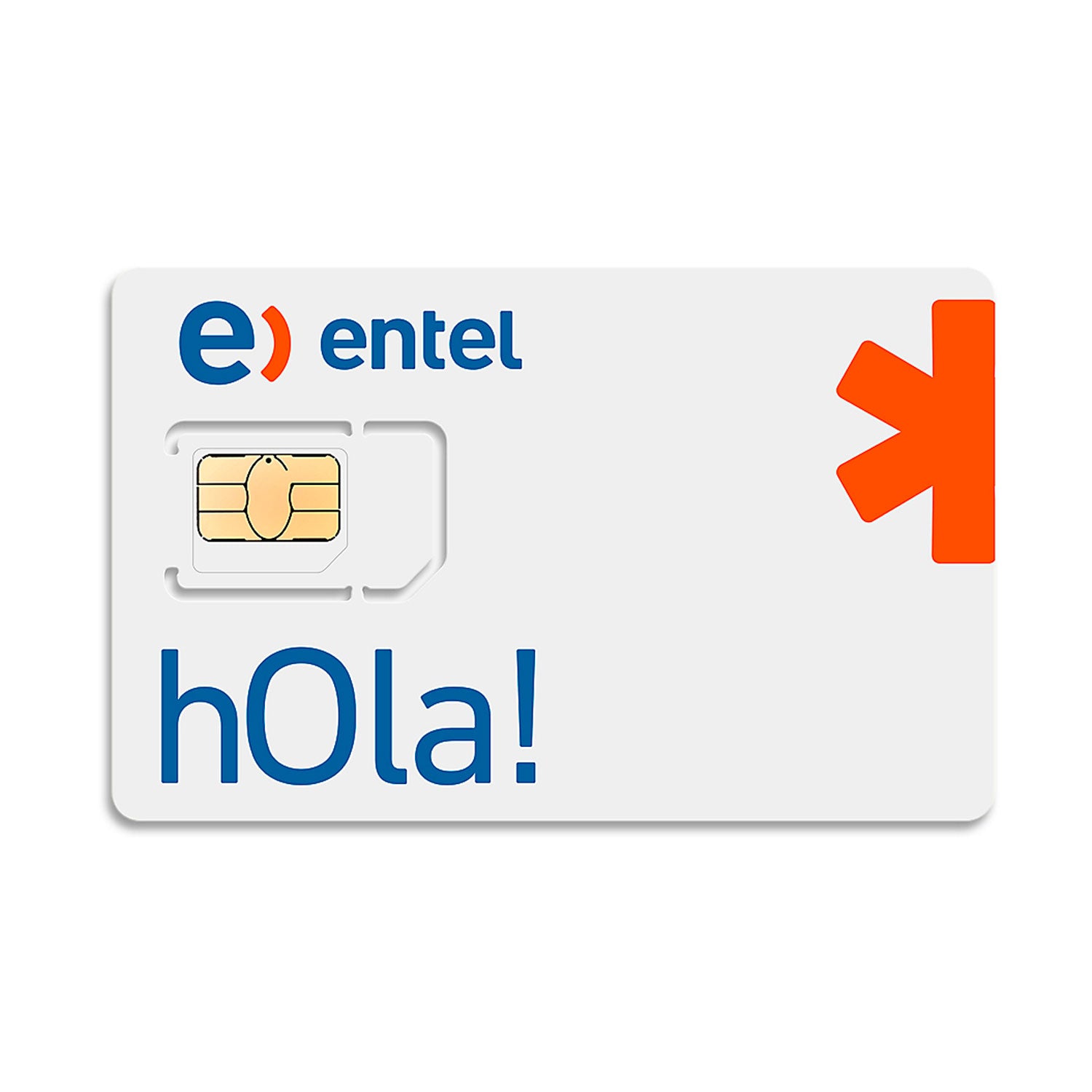 Chip de Línea Entel 1 GB + 30 Min Pack x100 Kit Mayorista