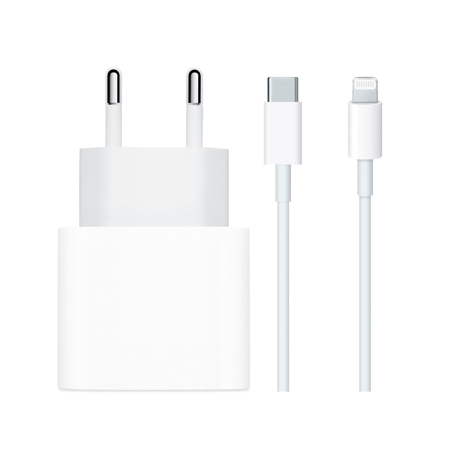 Cargador Compatible con iPhone 12 Pro Max 20W Cable Tipo C a Lightning