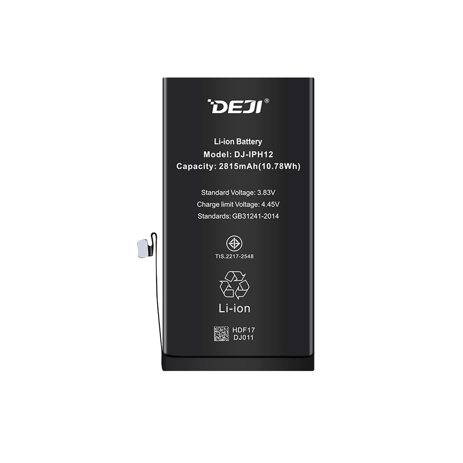 Bateria para Iphone 12 DEJI IC Original Capacidad 2815mAh Maxima Duracion