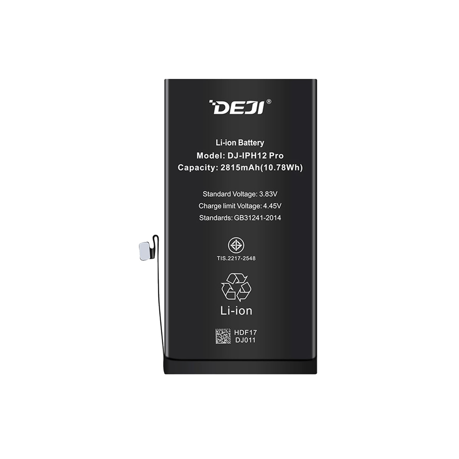 Bateria para Iphone 12 Pro DEJI IC Original Capacidad 2815mAh Maxima Duracion