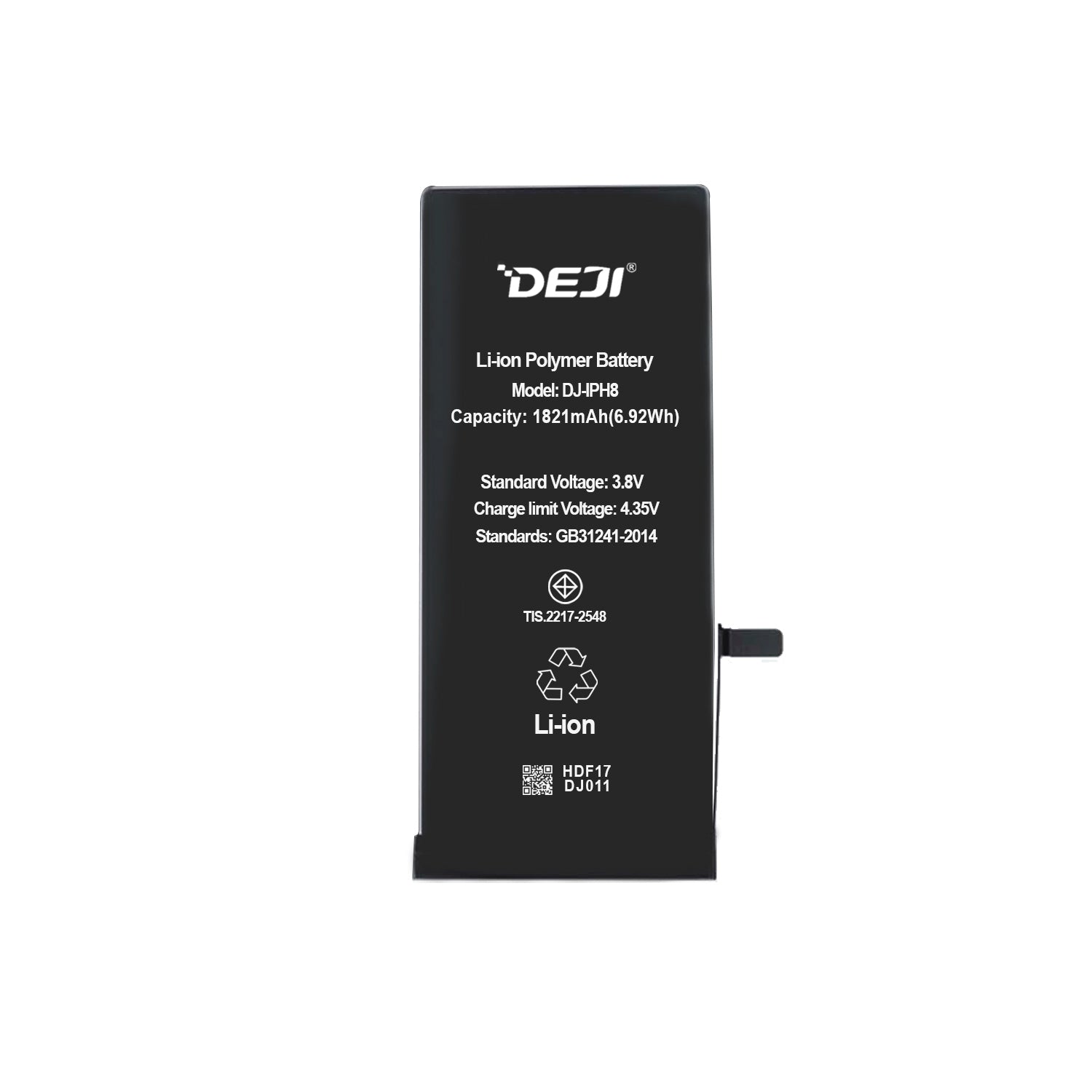 Bateria para Iphone 8 DEJI IC Original Capacidad 1821mAh Maxima Duracion