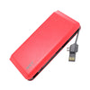 Bateria Externa Power Bank WST DP663 9000mAh DC 5V 2A 2.1A Power Indicador Textura Cuero | Lifemax