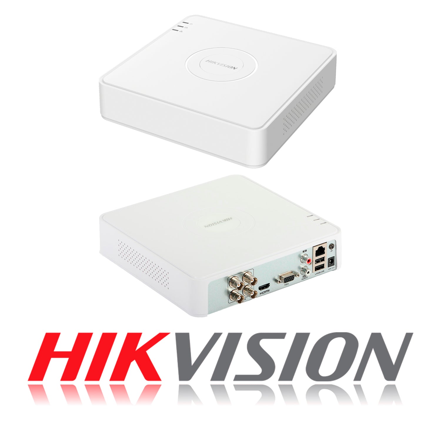 Kit de Camaras de Seguridad + DVR 4 Canales Hikvision Turbo HD  4 Camaras Bala IP66 1 MP