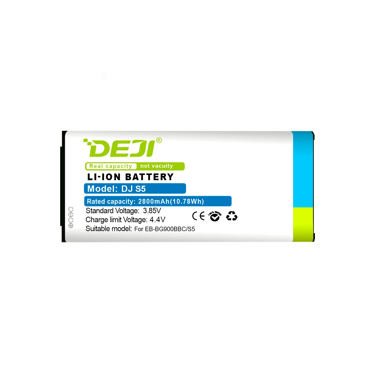 Bateria para Samsung S5 DEJI IC Original Capacidad 2800mAh Incluye NFC Maxima Duracion