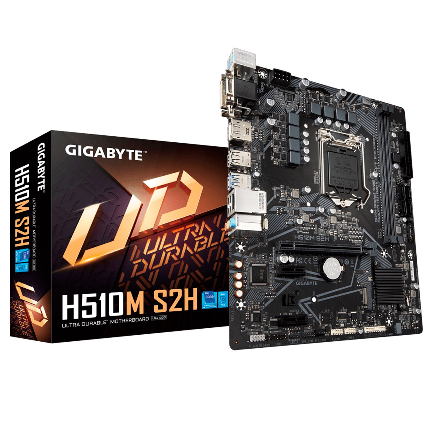 Placa Madre Gigabyte H510M S2H Intel H510 Micro-ATX H510MS2H