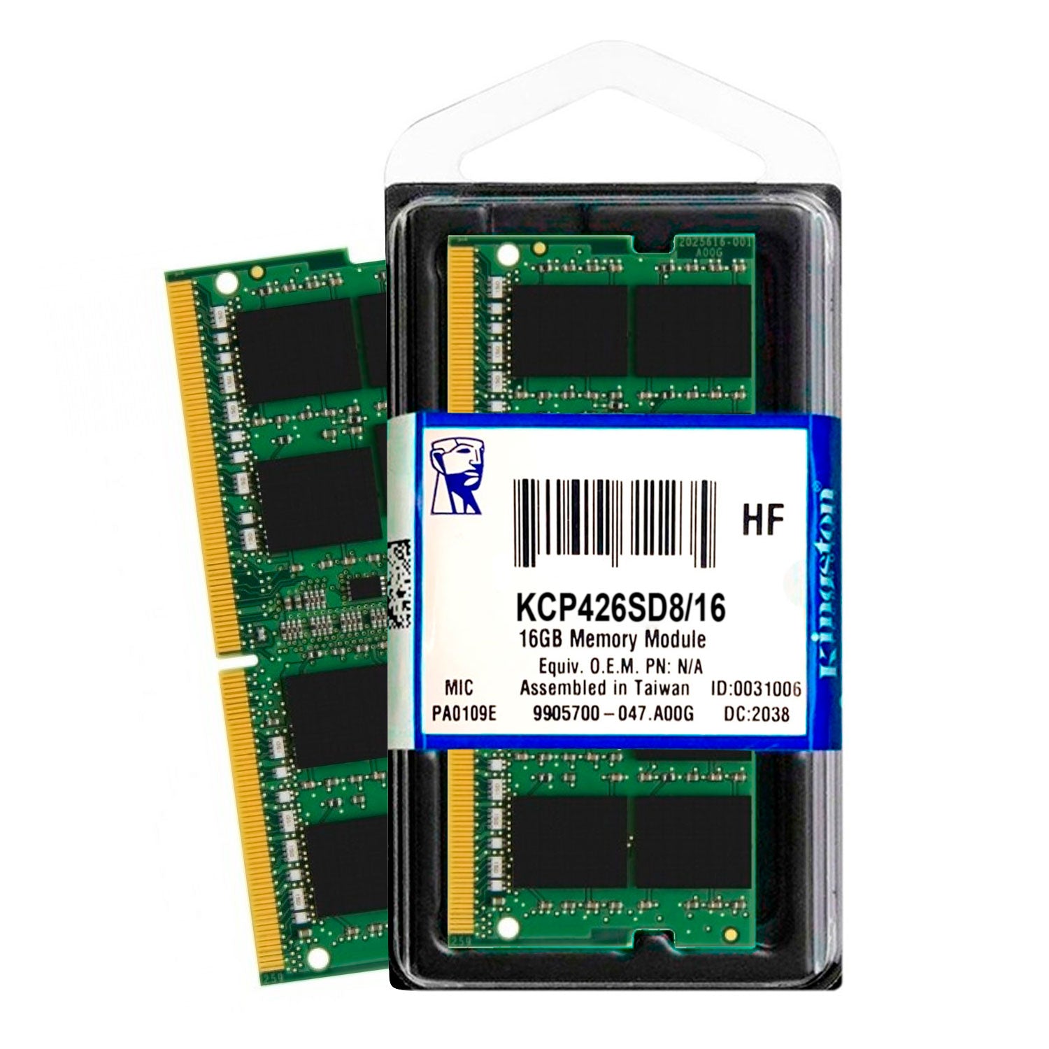 Memoria Ram Notebook DDR4 16GB Kingston SO-DIMM KCP426SD8/16 | Lifemax