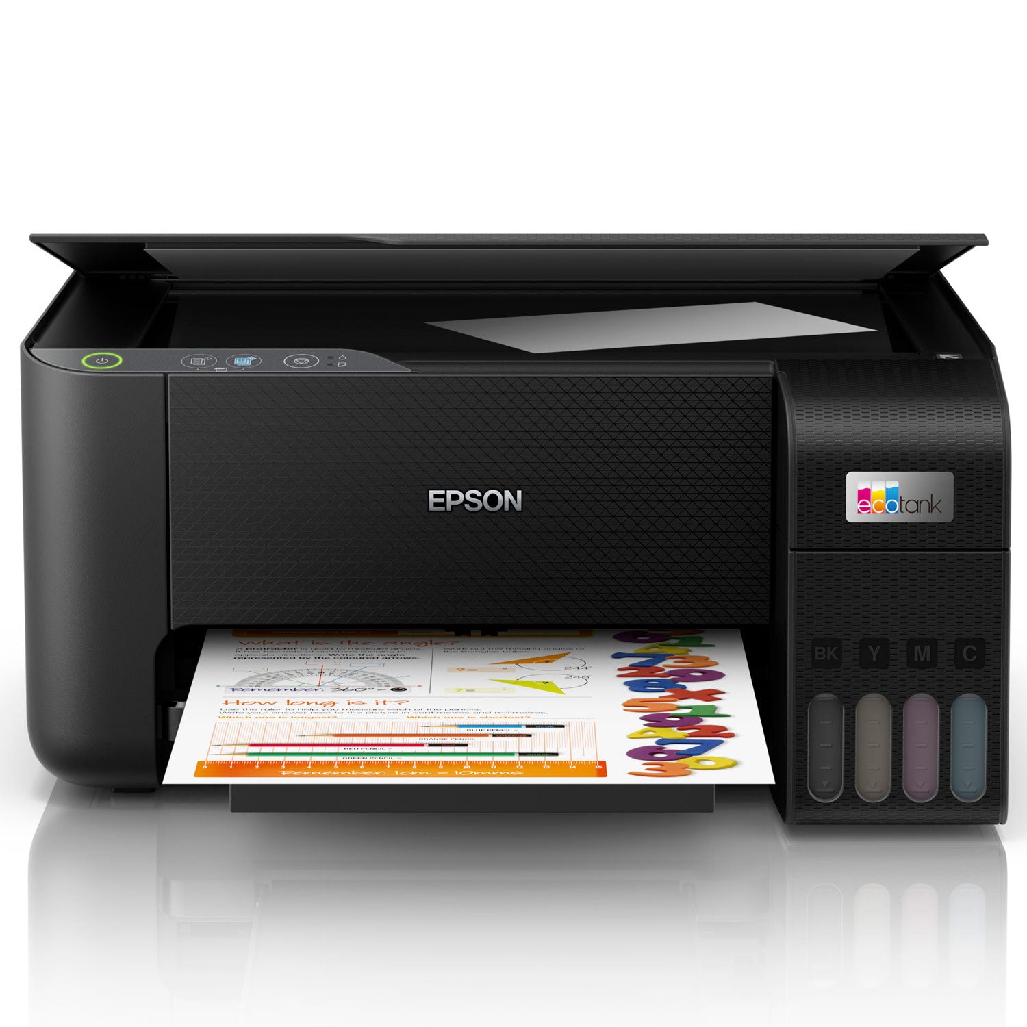 Impresora Multifuncional  Epson EcoTank L3210 Inyeccion de Tinta Imprime Copia Escanea 5760x1440dpi