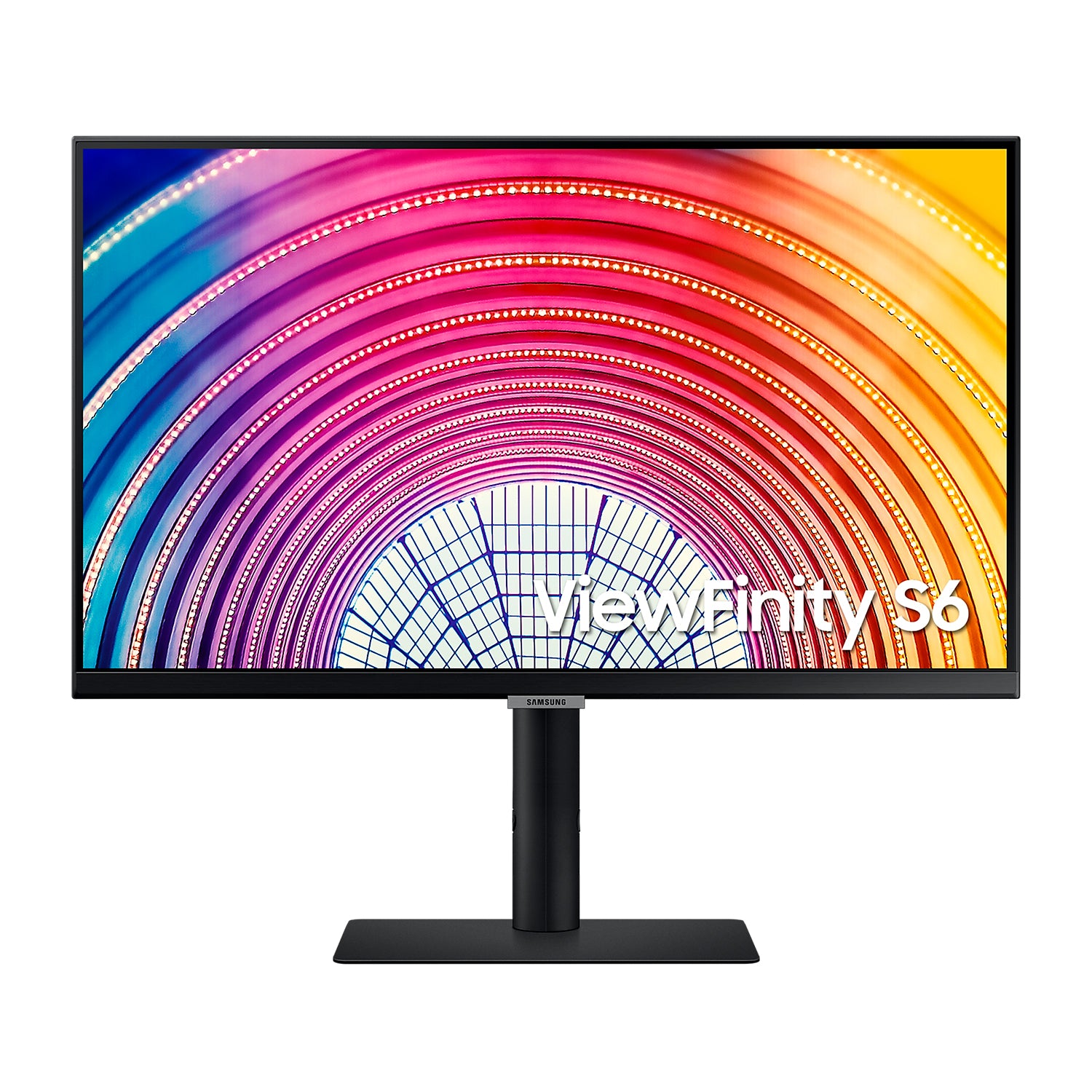 Monitor Samsung Viewfinity S6 24in QHD IPS Pivotable AMD FreeSync 75hz 5ms HDR10 USB Tipo C Multiuso