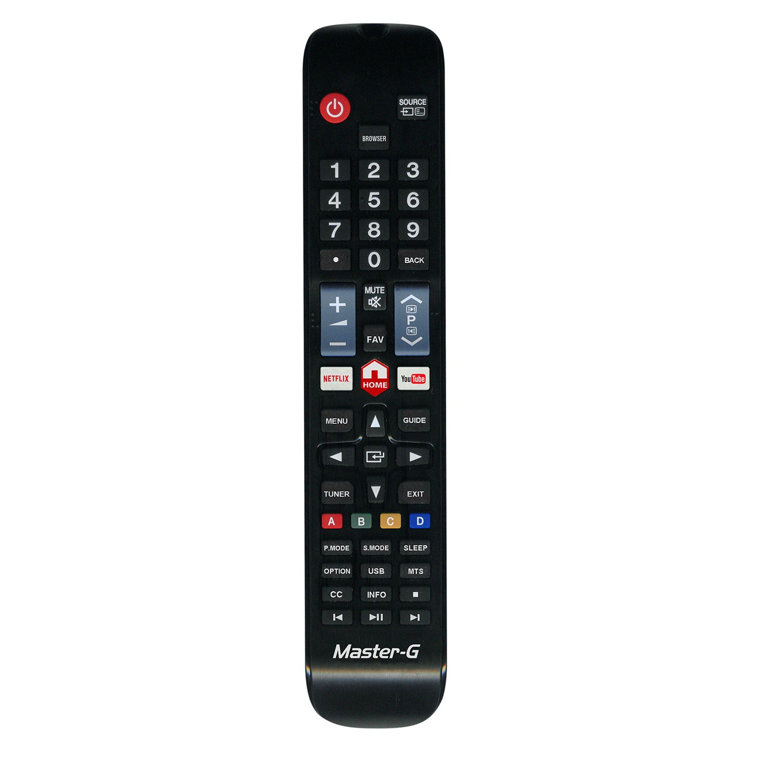 Control Remoto Universal Compatible con TV Master G MGRC1