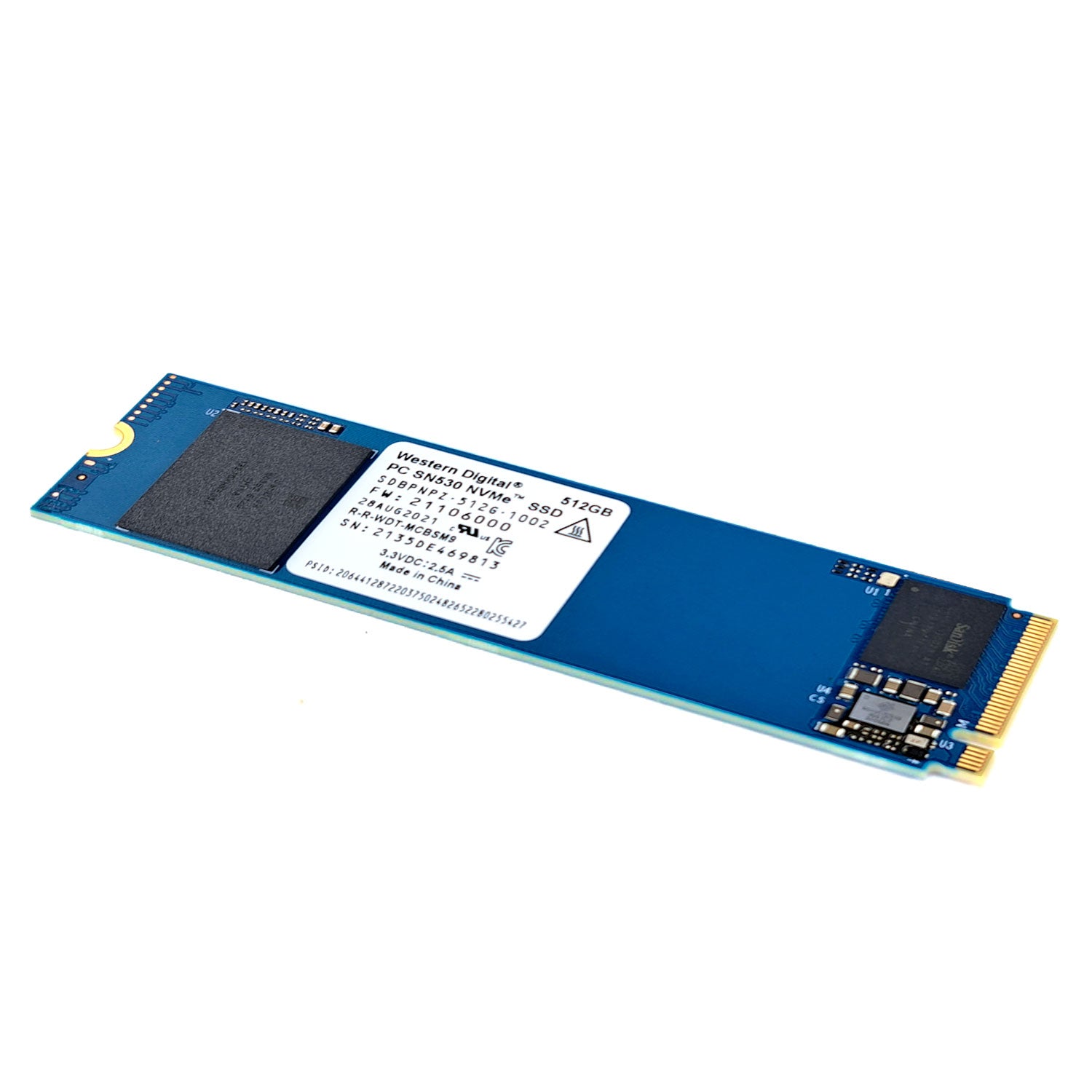 Disco Solido SSD M.2 2280 Western Digital 512GB PCIe Gen3 x4 NVMe v1.4 OPEN BOX | Lifemax