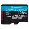 Kingston Canvas Go! Plus Tarjeta de Memoria MicroSDXC 128GB | Lifemax