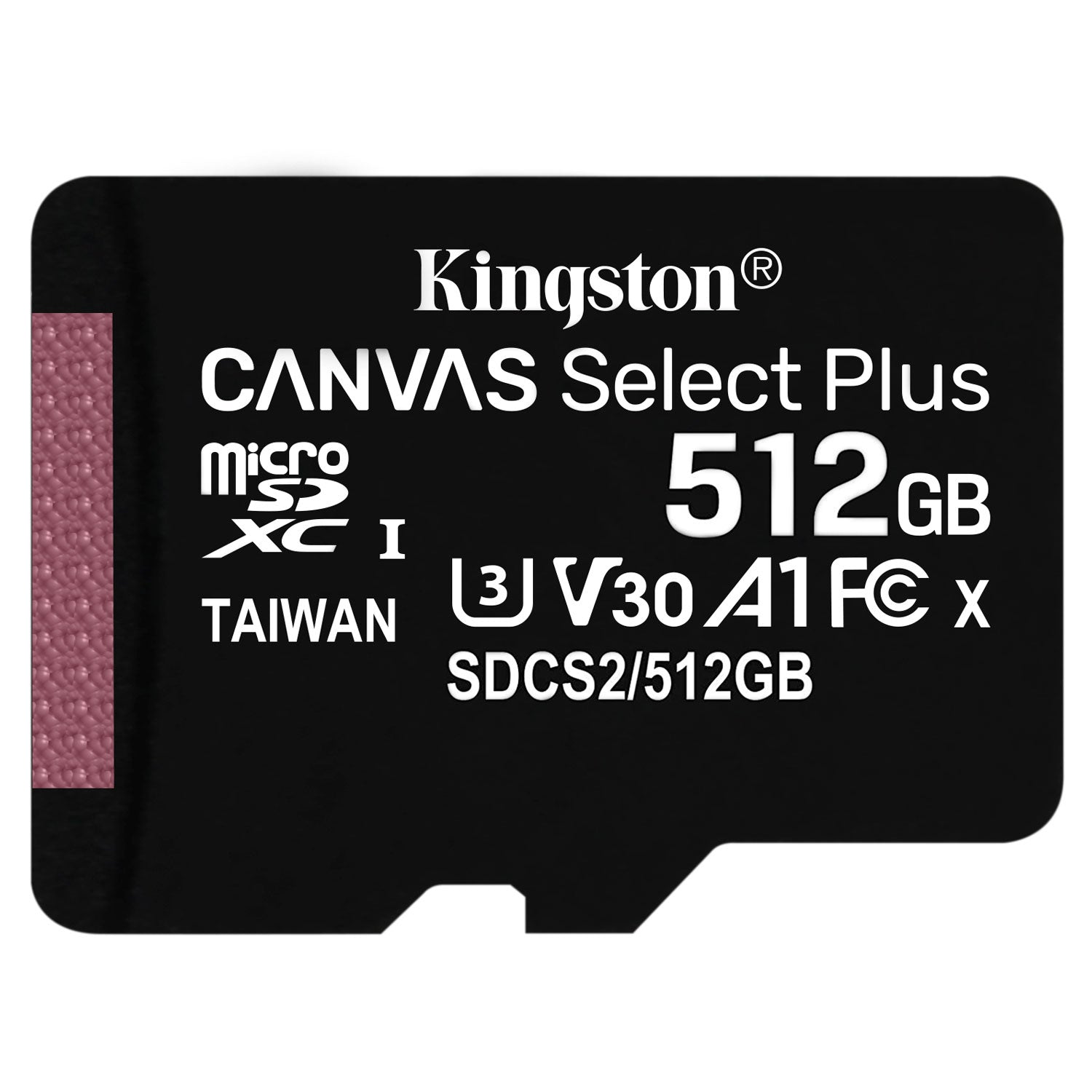 Memoria MicroSD 512GB Kingston Canvas Select Plus + Adap. SD | Lifemax