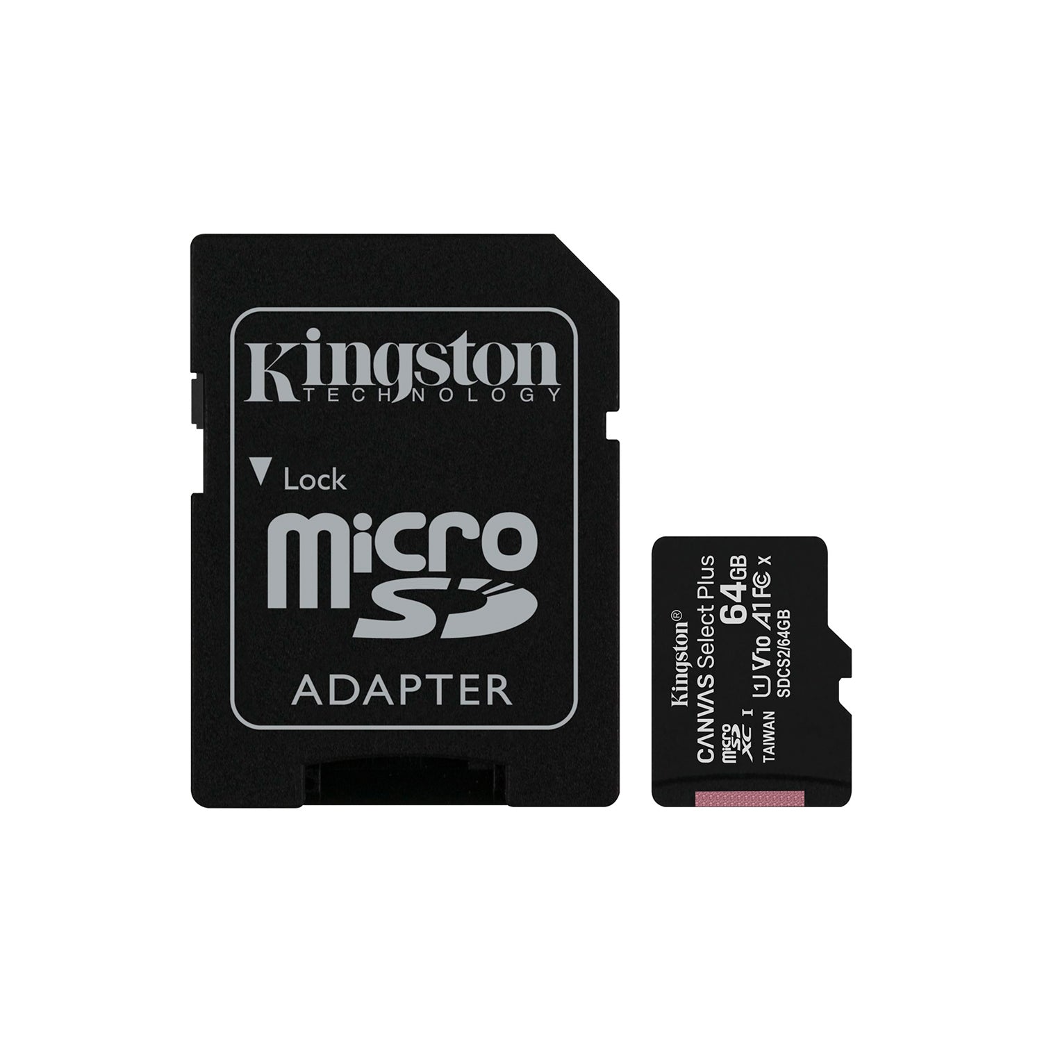 Memoria Microsdxc Kingston Canvas Select Plus 64GB 100MB/S [ SDCS2/64GB ]