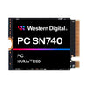 Disco Solido SSD Interno WD SN740 256GB M.2 2230 PCIe 4.0 NVMe 4000MB/s  [ SDDPTQD-256G-1012 ]