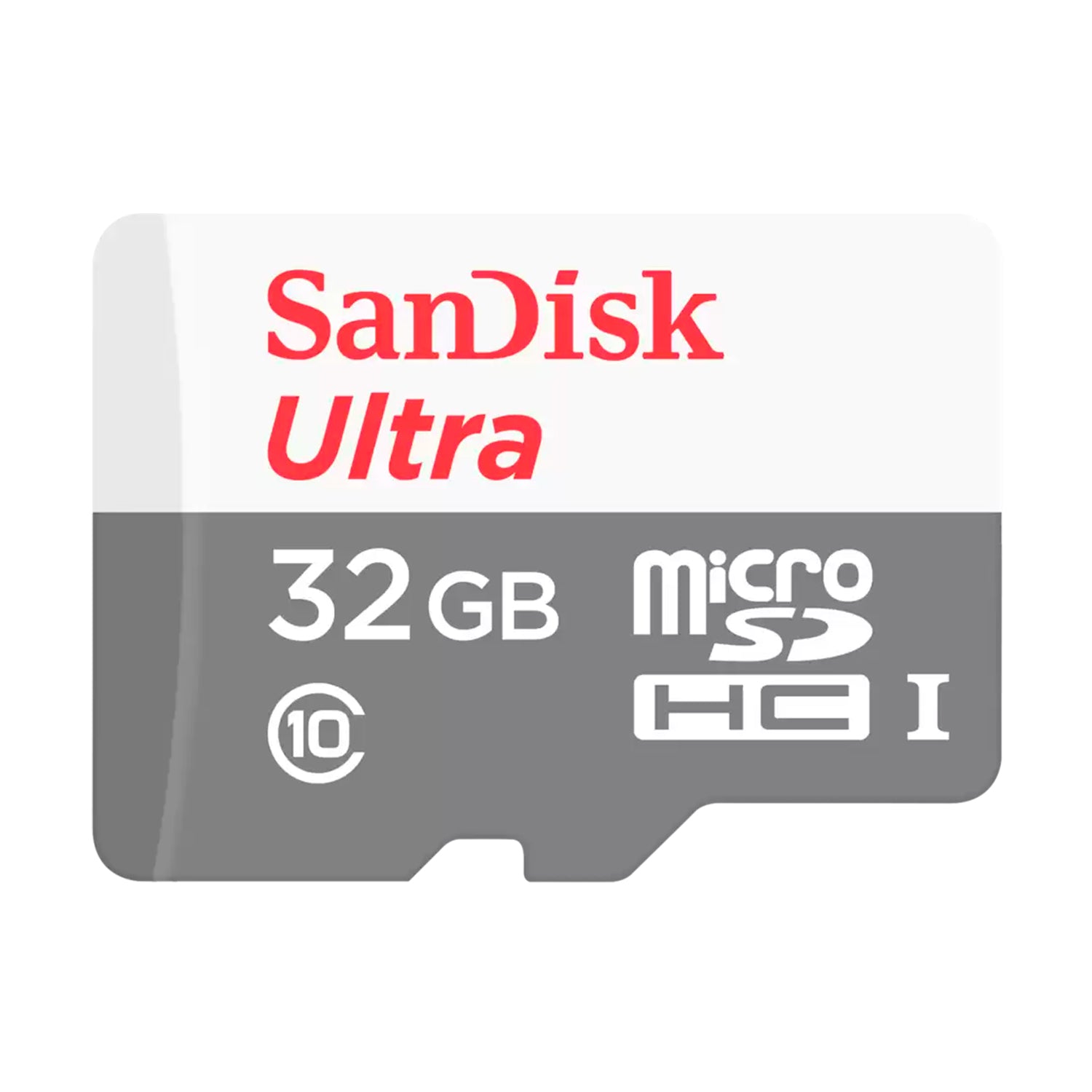 Tarjeta de Memoria MicroSDHC 32GB Sandisk Ultra Clase 10 UHS-I FHD 100MB/s + Adaptador Multiuso