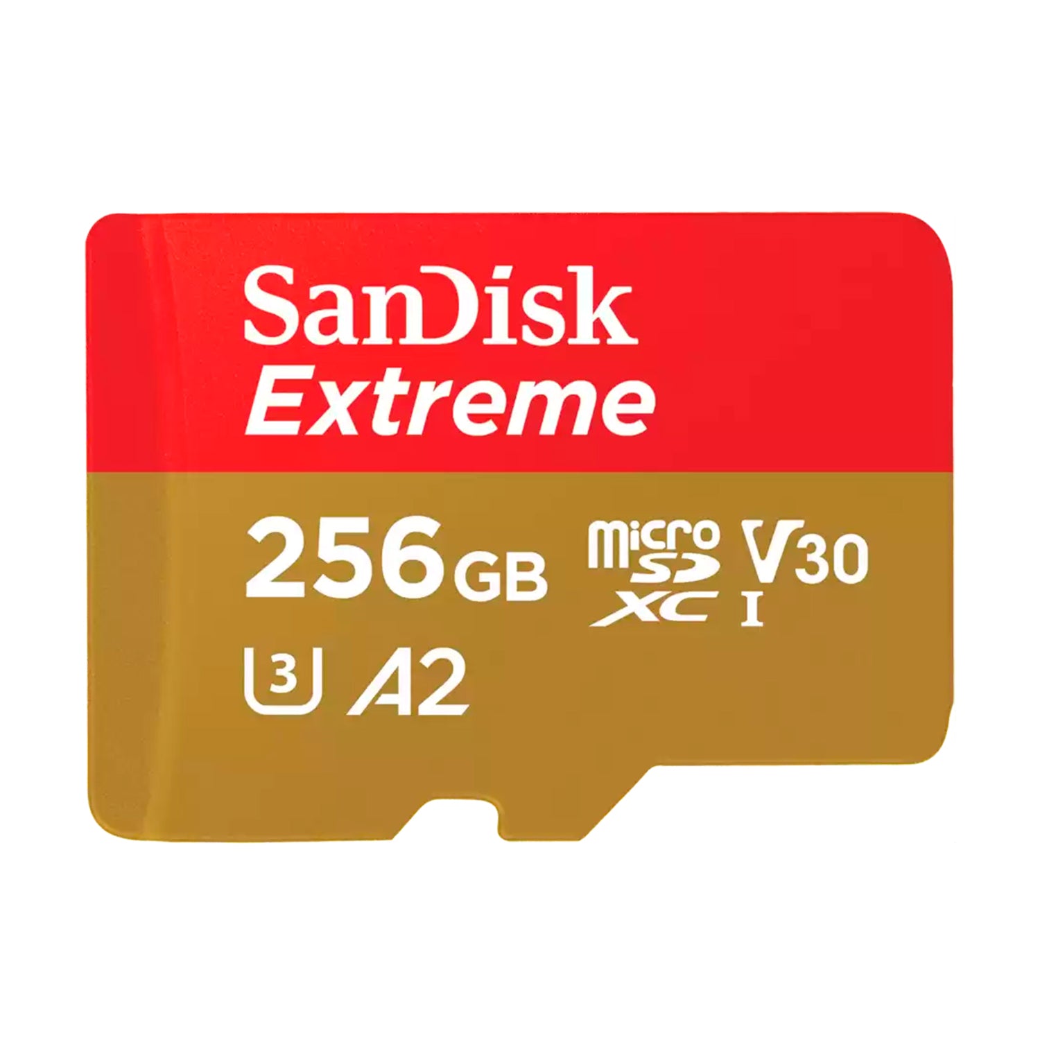 Tarjeta de Memoria MicroSDXC 256GB SanDisk Extreme UHS-I A2 V30 U3 4K 190MB/s + Adaptador