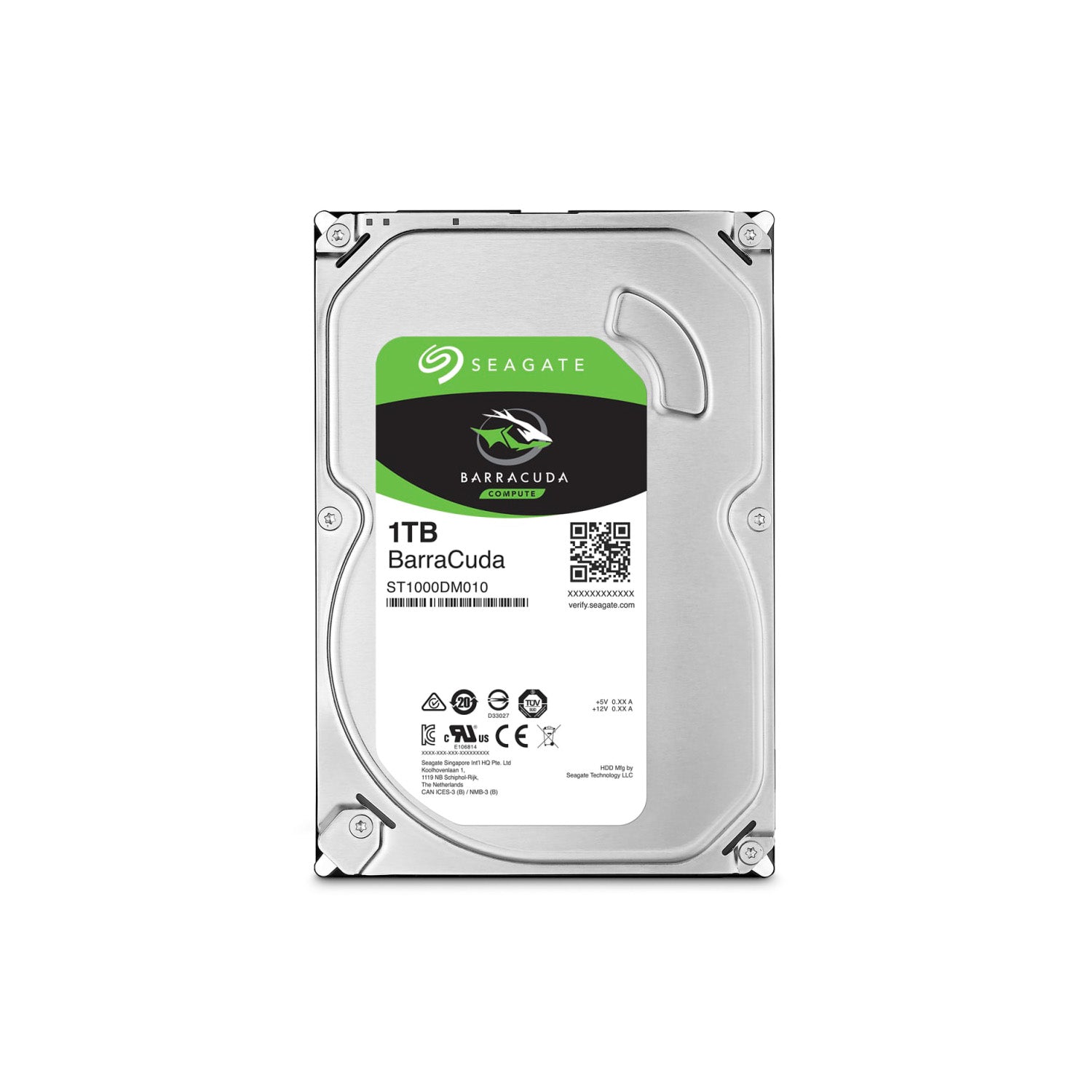 Disco duro interno Seagate Barracuda 1TB 7200 rpm HDD SATA 3