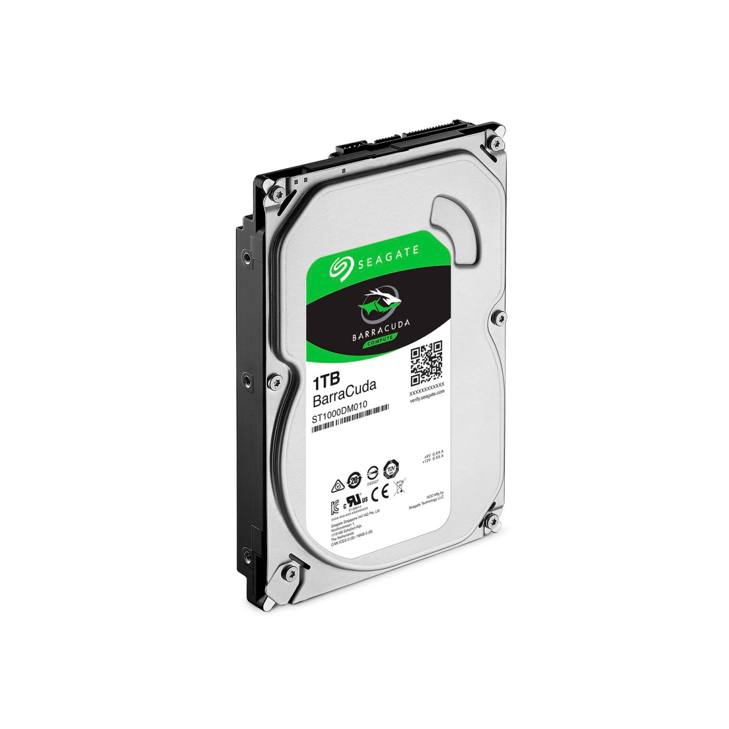 Disco duro interno Seagate Barracuda 1TB 7200 rpm HDD SATA 3