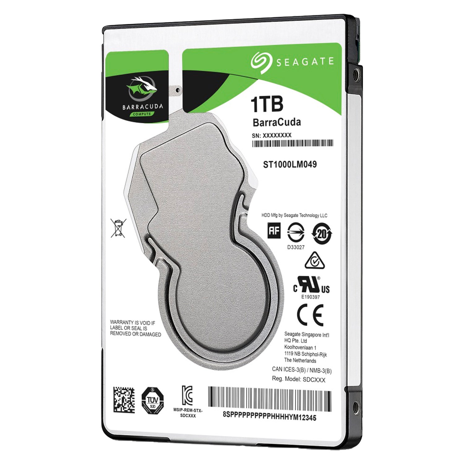 Disco Duro Interno Seagate Barracuda Pro 1TB 2.5" SATA 3 7200Rpm Buffer 128MB [ ST1000LM049 ]