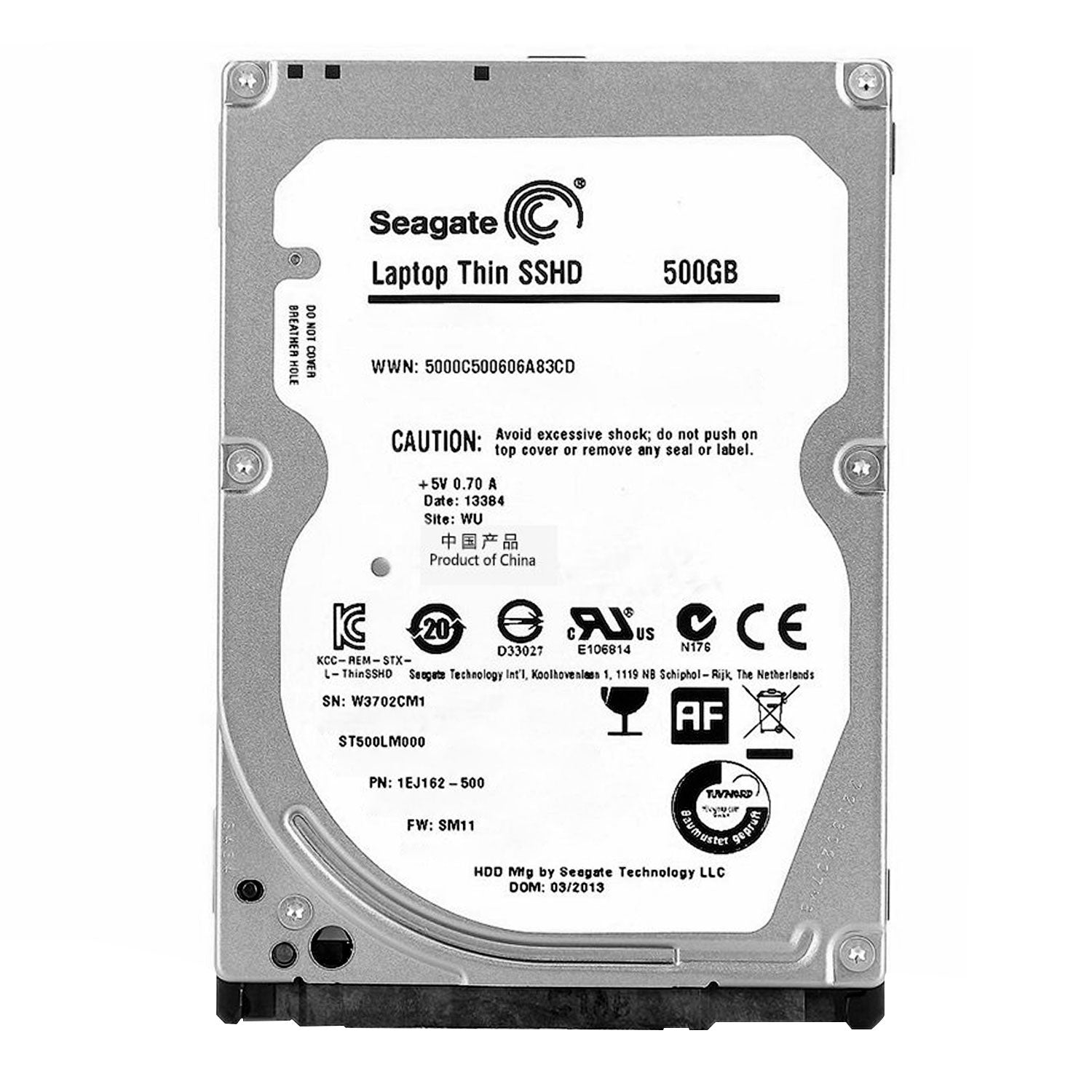 Disco Duro Interno Seagate 500GB 2.5" HDD SATA 6.0 Gb/s 5400RPM Notebook [ ST500LM000 ] Open Box