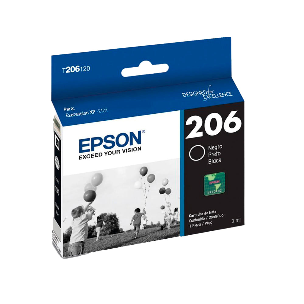 Cartuchos De Tinta Epson T206 Originales Funciona Con XP-2101