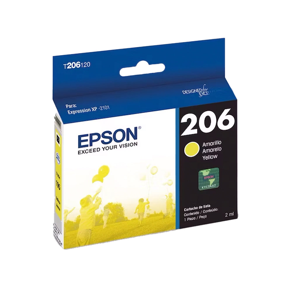 Cartuchos De Tinta Epson T206 Originales Funciona Con XP-2101