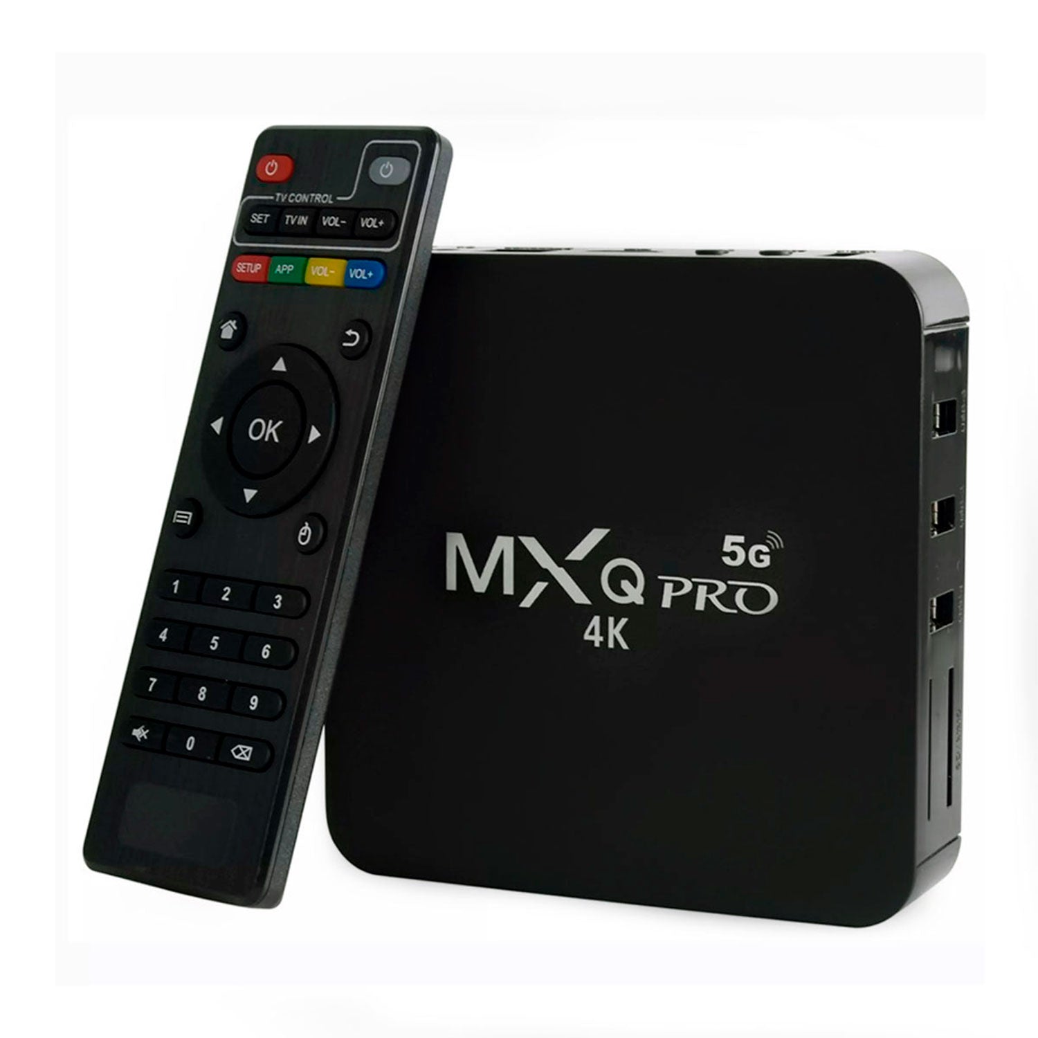 Tv Box MXQPRO 4K 10.1 8G Ram 128gb Wifi 2.4g/5g 4core TV0001