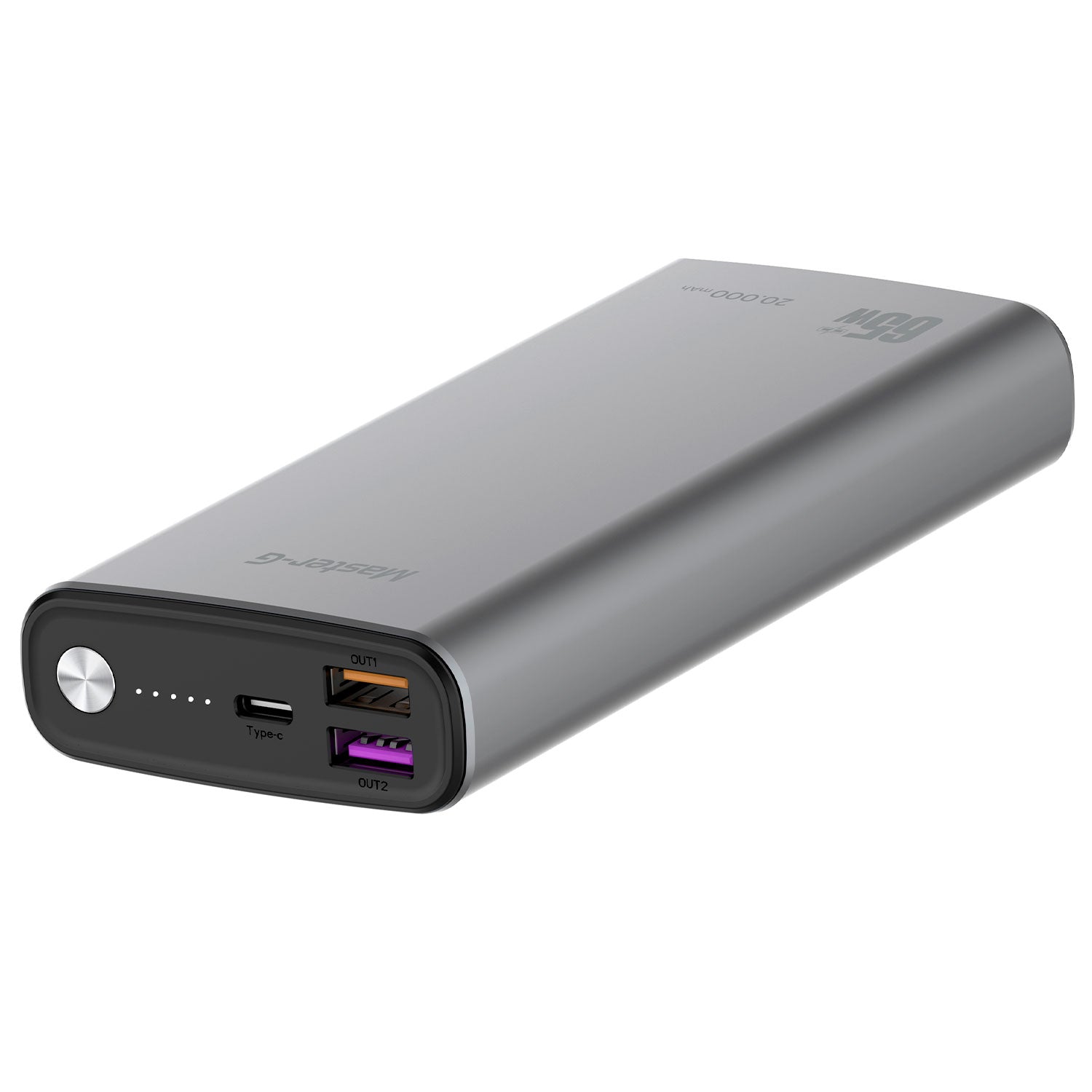 Batería Externa Type C Laptop Master G Power Bank UCP20PD65